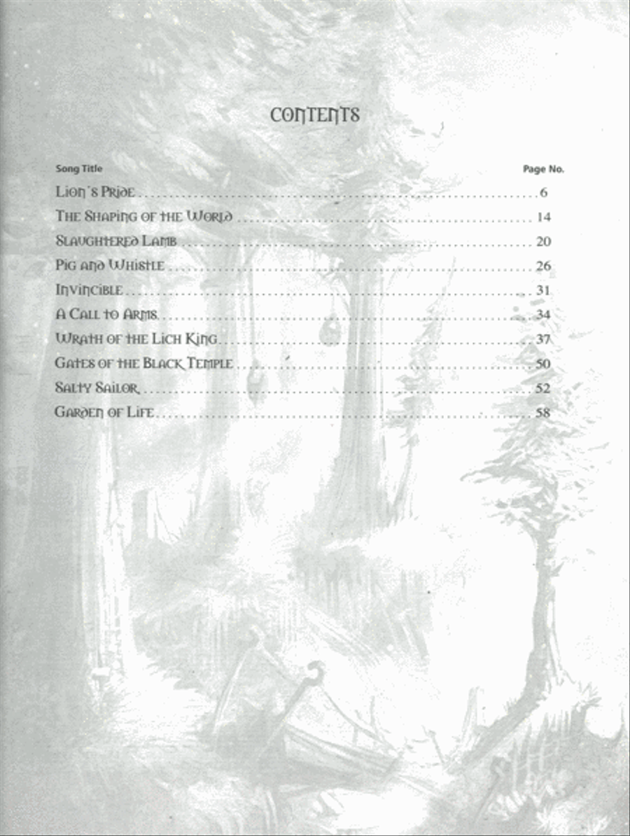World of Warcraft Instrumental Solos for Strings String Orchestra scores gallery preview page 2