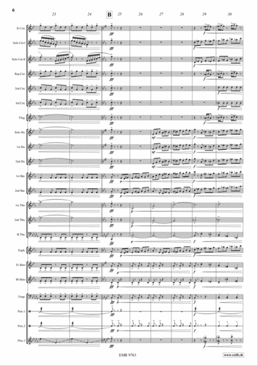 Rise of The Guardians Brass Band scores gallery preview page 7