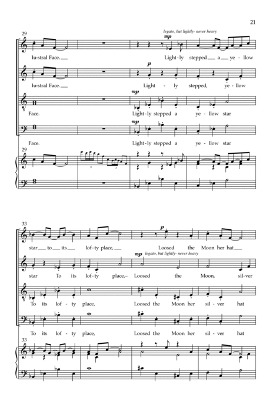 Three Nocturnes Three Nocturnes Divisi scores gallery preview page 17