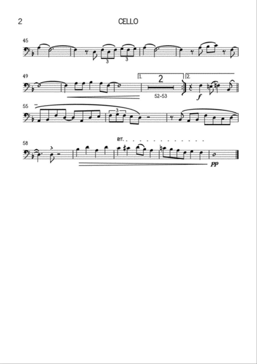 Wonderwall Piano scores gallery preview page 4