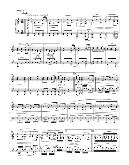 Sonata for Pianoforte in C minor, op. 111