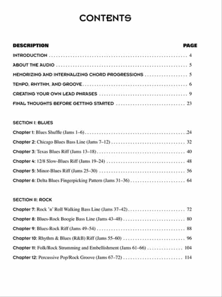One-Man Guitar Jam Electric Guitar scores gallery preview page 3