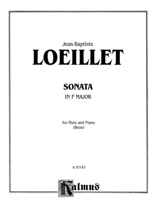 Loeillet: Sonata in F Major (Arr. Beon)