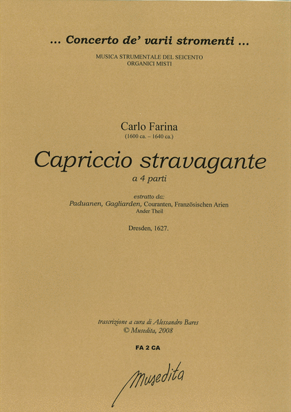 Capriccio stravagante (Dresden, 1627)