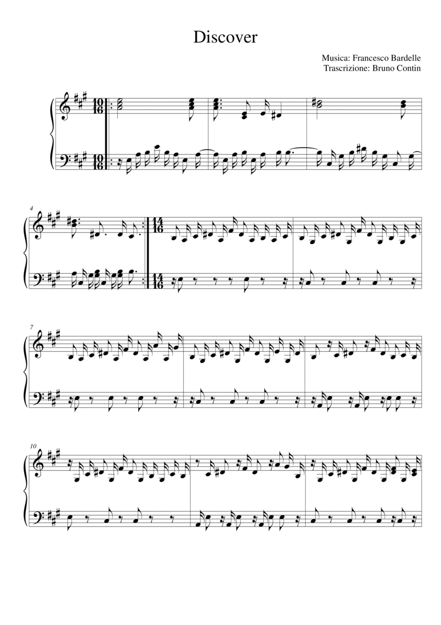 DISCOVER Marimba scores gallery preview page 1