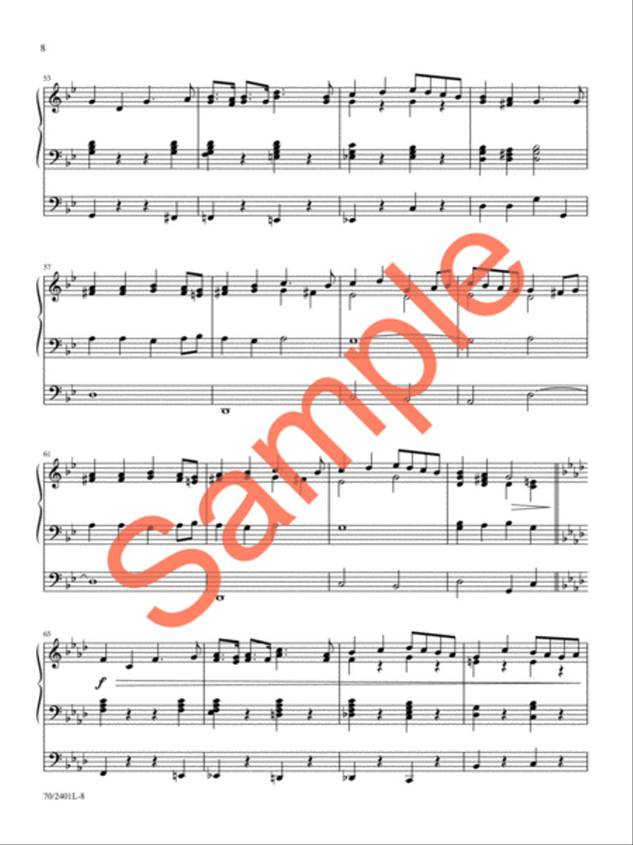 A Circle of Seasons Organ Solo scores gallery preview page 8