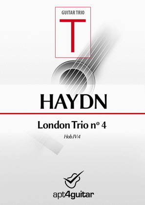 Book cover for London Trio nº 4