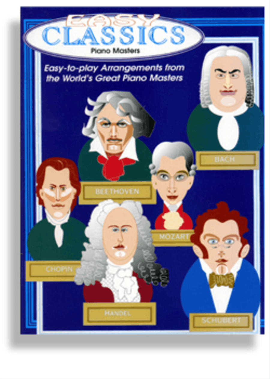 Easy Classics for the Piano * Piano Masters Easy Piano scores gallery preview page 1