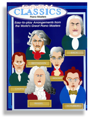 Book cover for Easy Classics for the Piano * Piano Masters