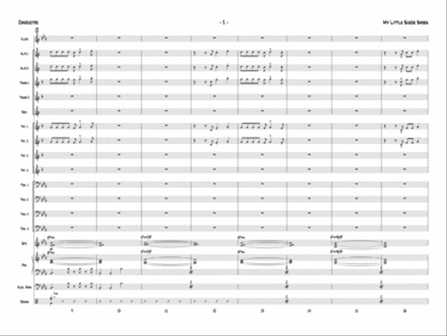 My Little Suede Shoes My Little Suede Shoes Jazz Ensemble scores gallery preview page 3