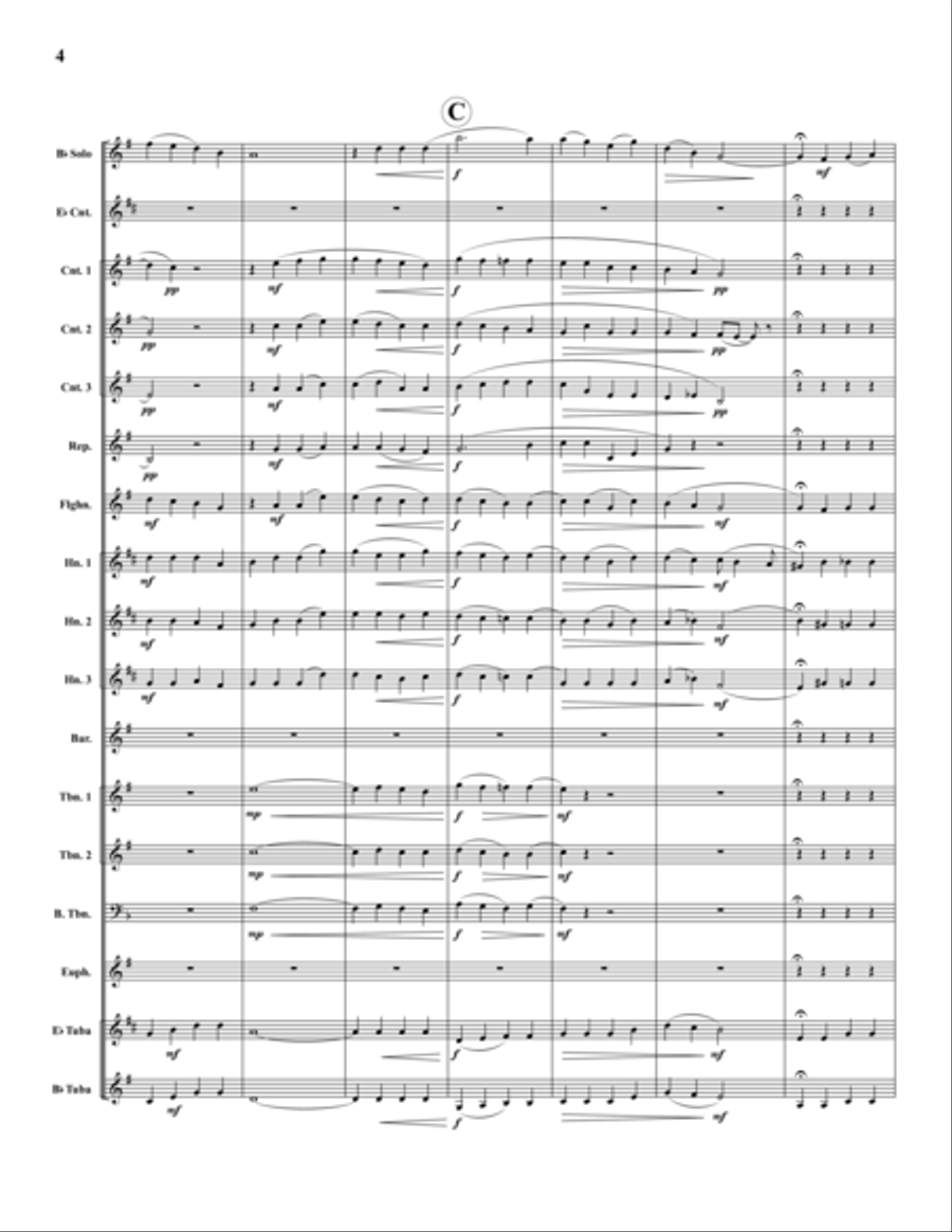 Danny Boy Brass Band scores gallery preview page 5