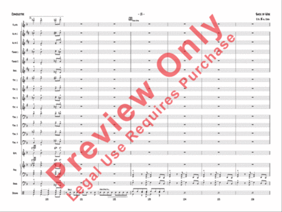 Sack of Woe Jazz Ensemble scores gallery preview page 16
