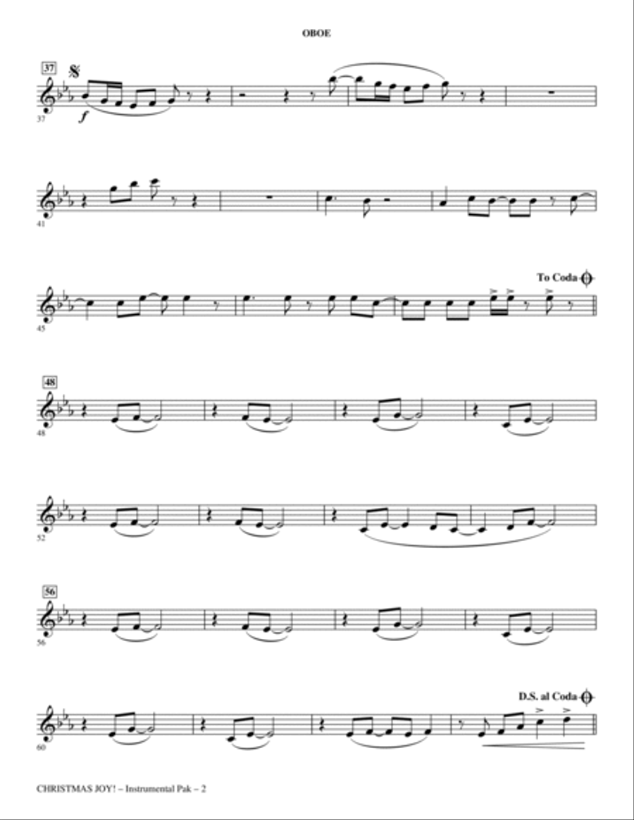 Christmas Joy! - Oboe Choir scores gallery preview page 2