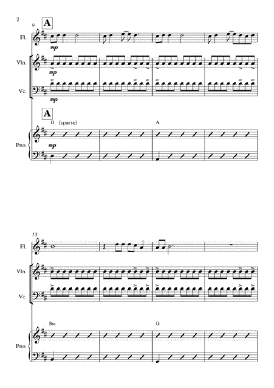 Love Story Small Ensemble scores gallery preview page 2