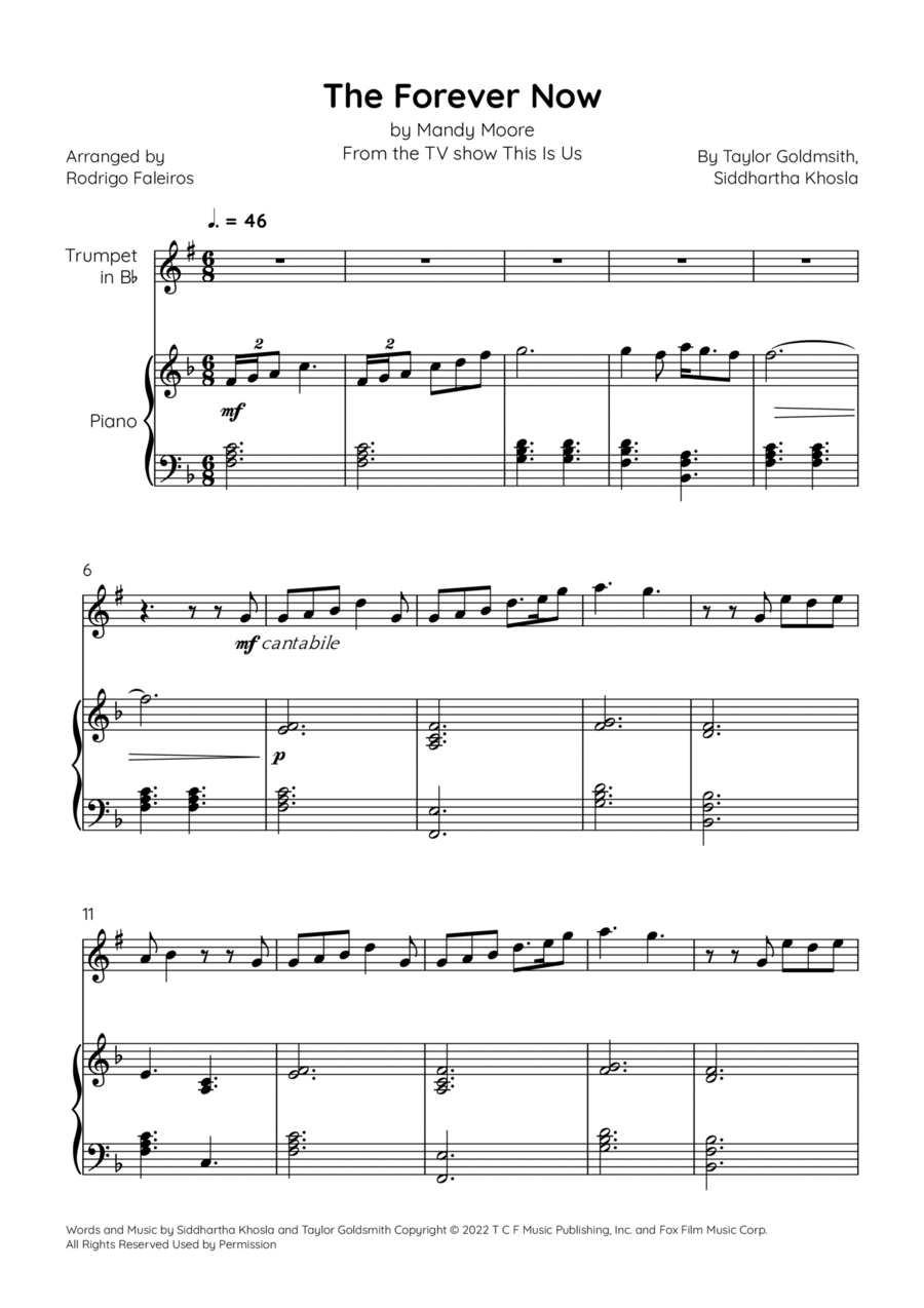 The Forever Now Chamber Music scores gallery preview page 1