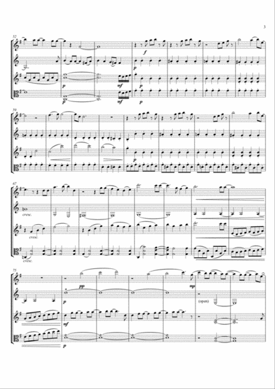 A Million Dreams Small Ensemble scores gallery preview page 3