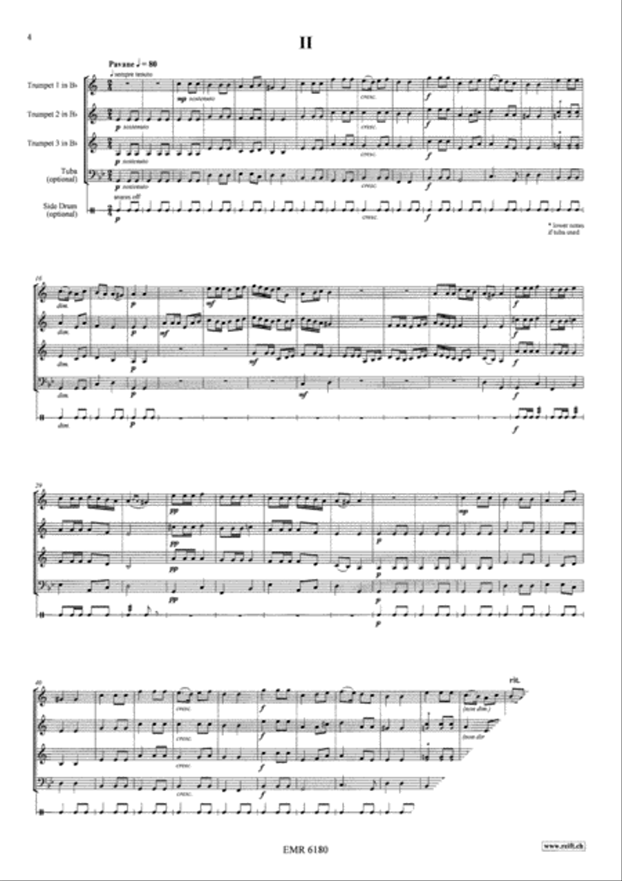 Les Trompettes de Lucifer / Confrerie du Guillon Trumpet Trio scores gallery preview page 4