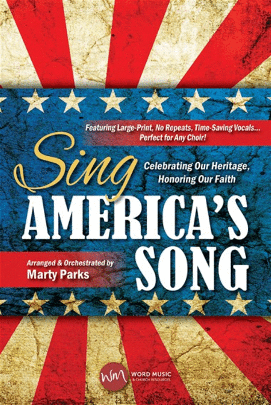 Sing America's Song - Bulletins (100-pak) Choir scores gallery preview page 1