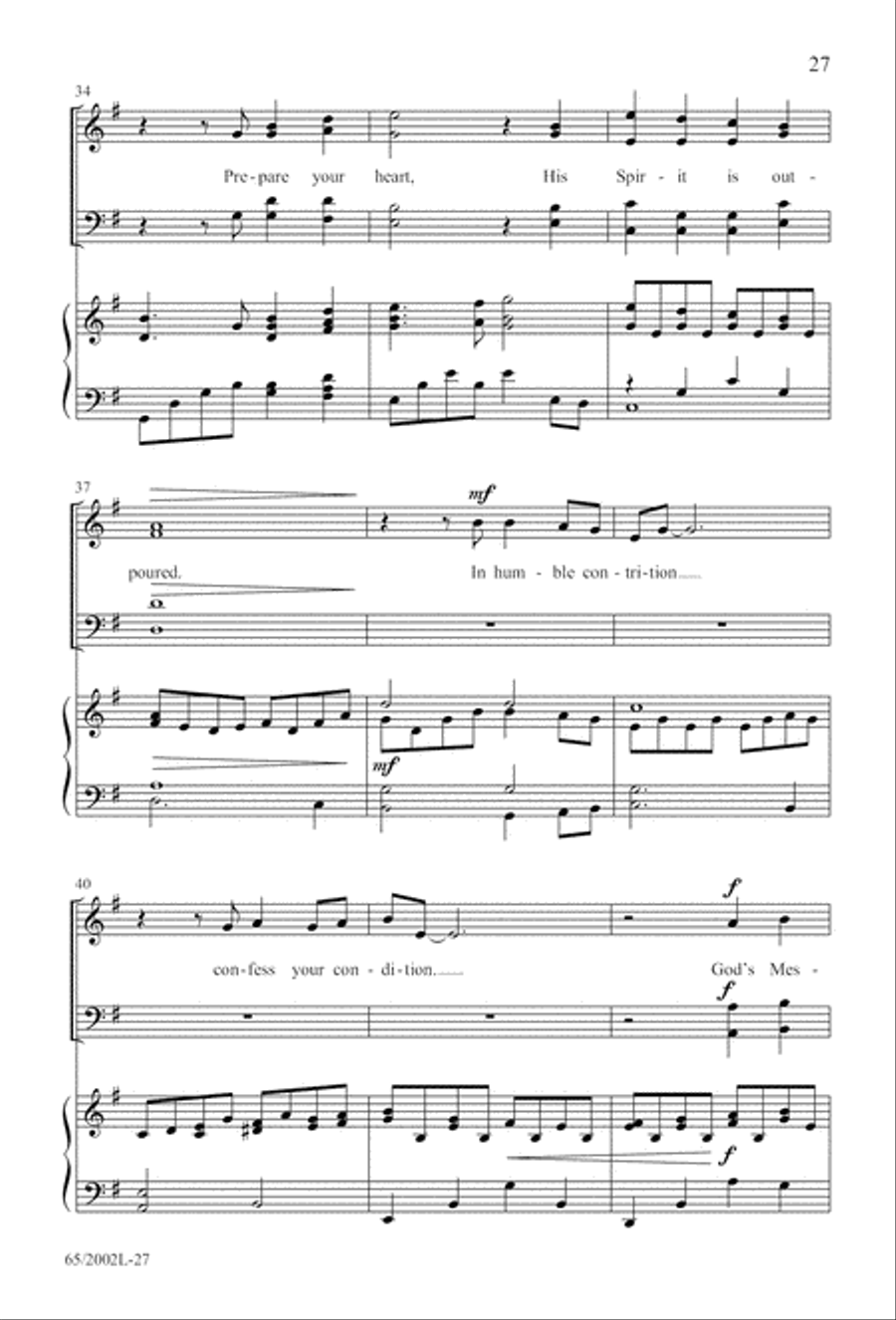 And This Shall Be a Sign And This Shall Be a Sign 4-Part scores gallery preview page 28