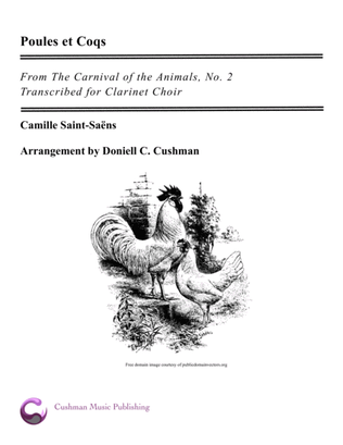 The Carnival of the Animals: Pouls et Coqs for Clarinet Choir
