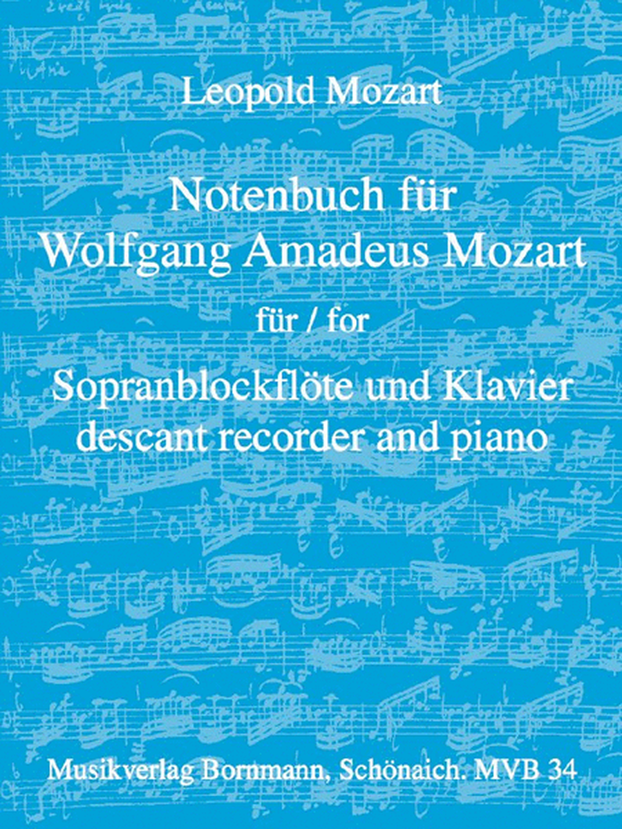 Notenbuch Fur Wolfgang