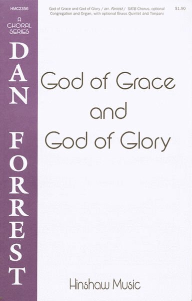 God Of Grace And God Of Glory
