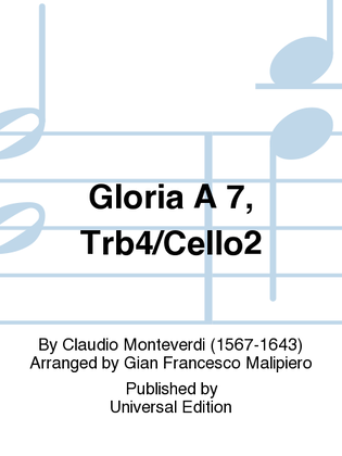Gloria A 7, Trb4/Cello2