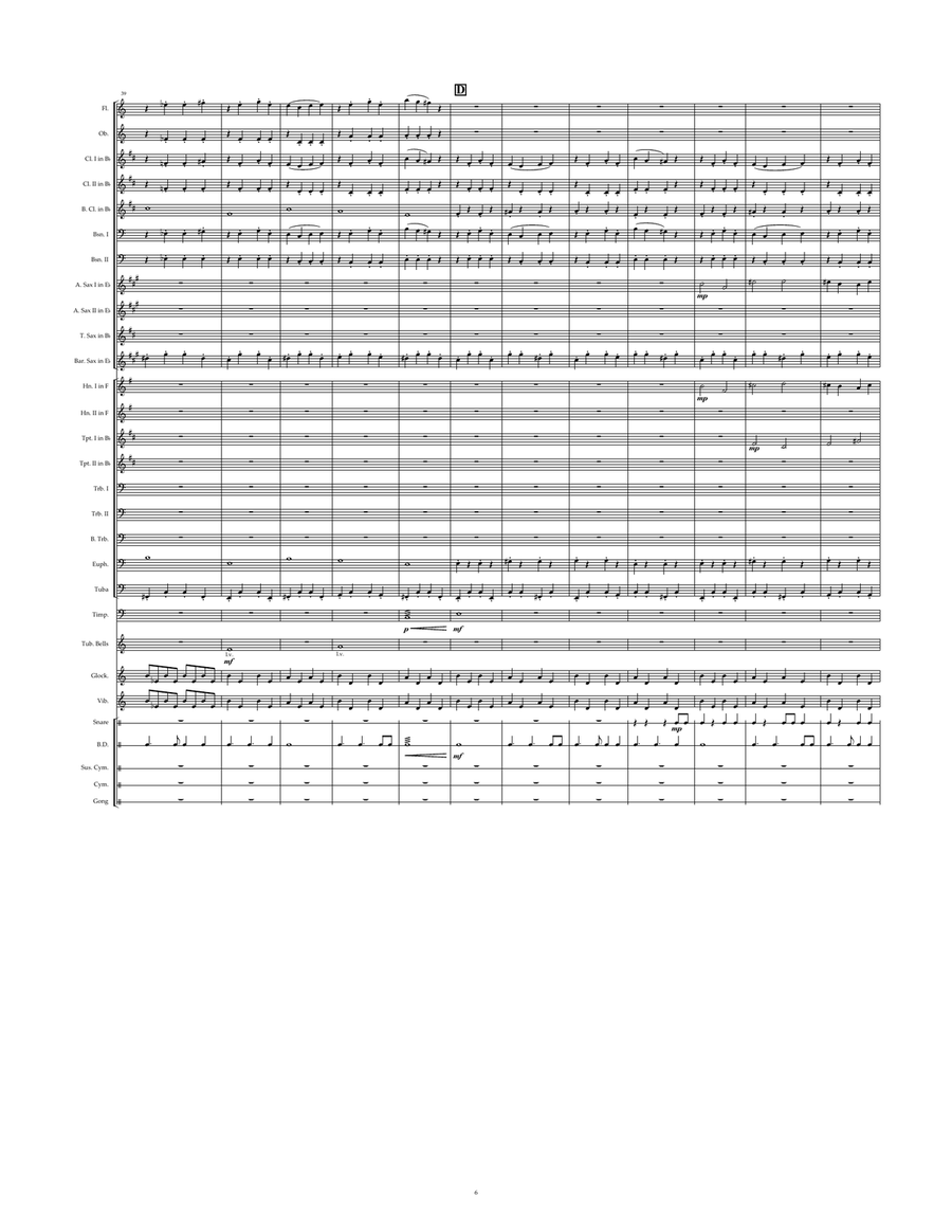 The Dragon Slayer Concert Band scores gallery preview page 6