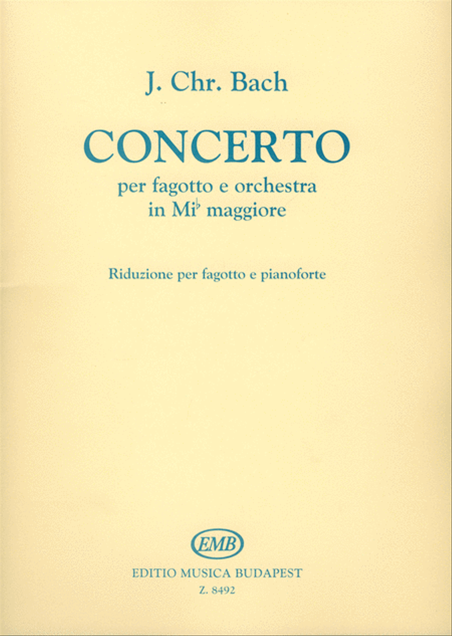 Konzert Es-Dur für Fagott und Orchester Orchestra scores gallery preview page 1