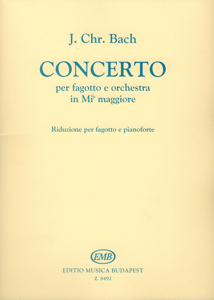 Konzert Es-Dur für Fagott und Orchester