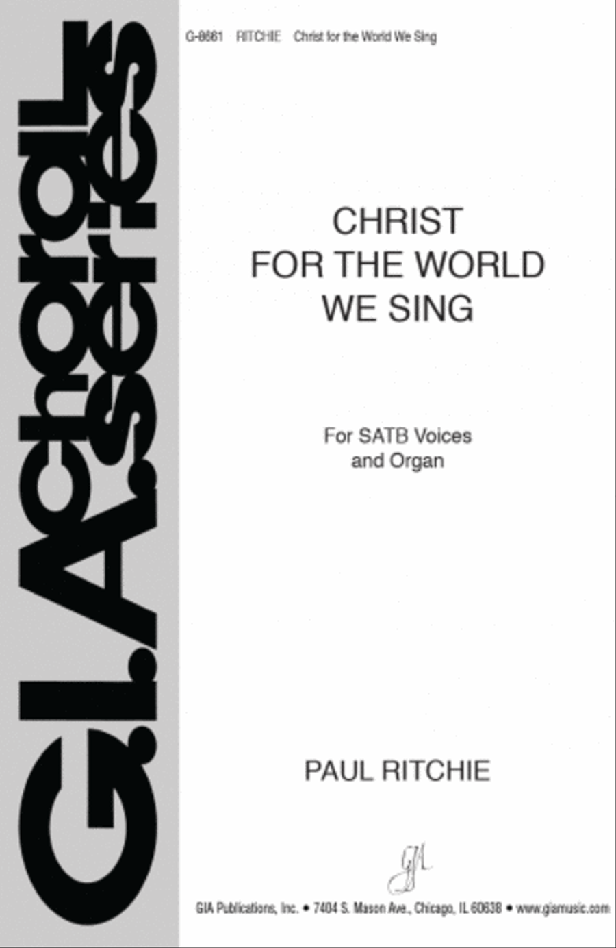 Christ for the World We Sing 4-Part scores gallery preview page 1