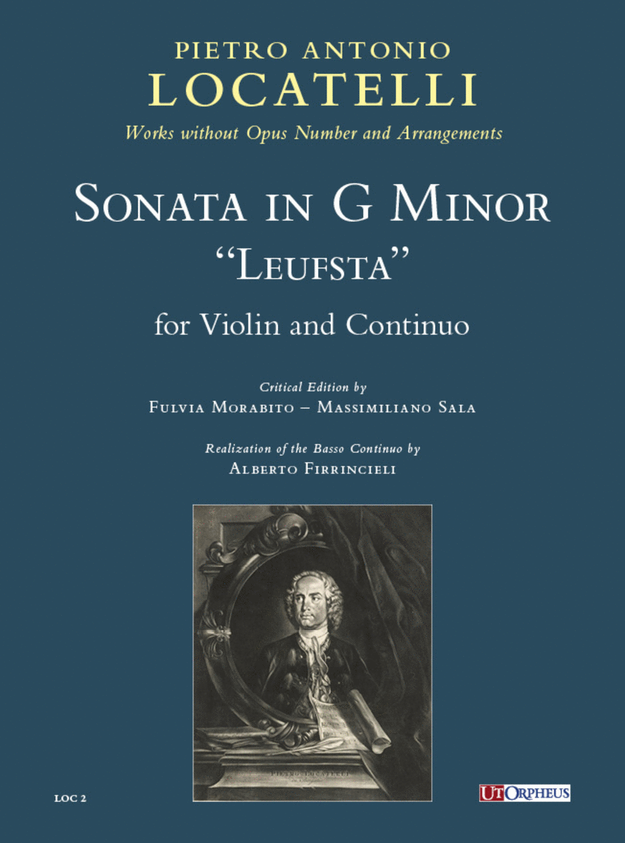 Sonata in G Minor Leufsta for Violin and Continuo. Critical Edition