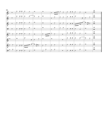 Sonata no.19 a8 (28 Sonate a quattro, sei et otto, con alcuni concerti (1608)) "La Leona" (arrangeme