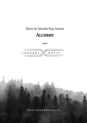 Book cover for Alchemy for Clarinet Ensemble (Clarinet Choir)
