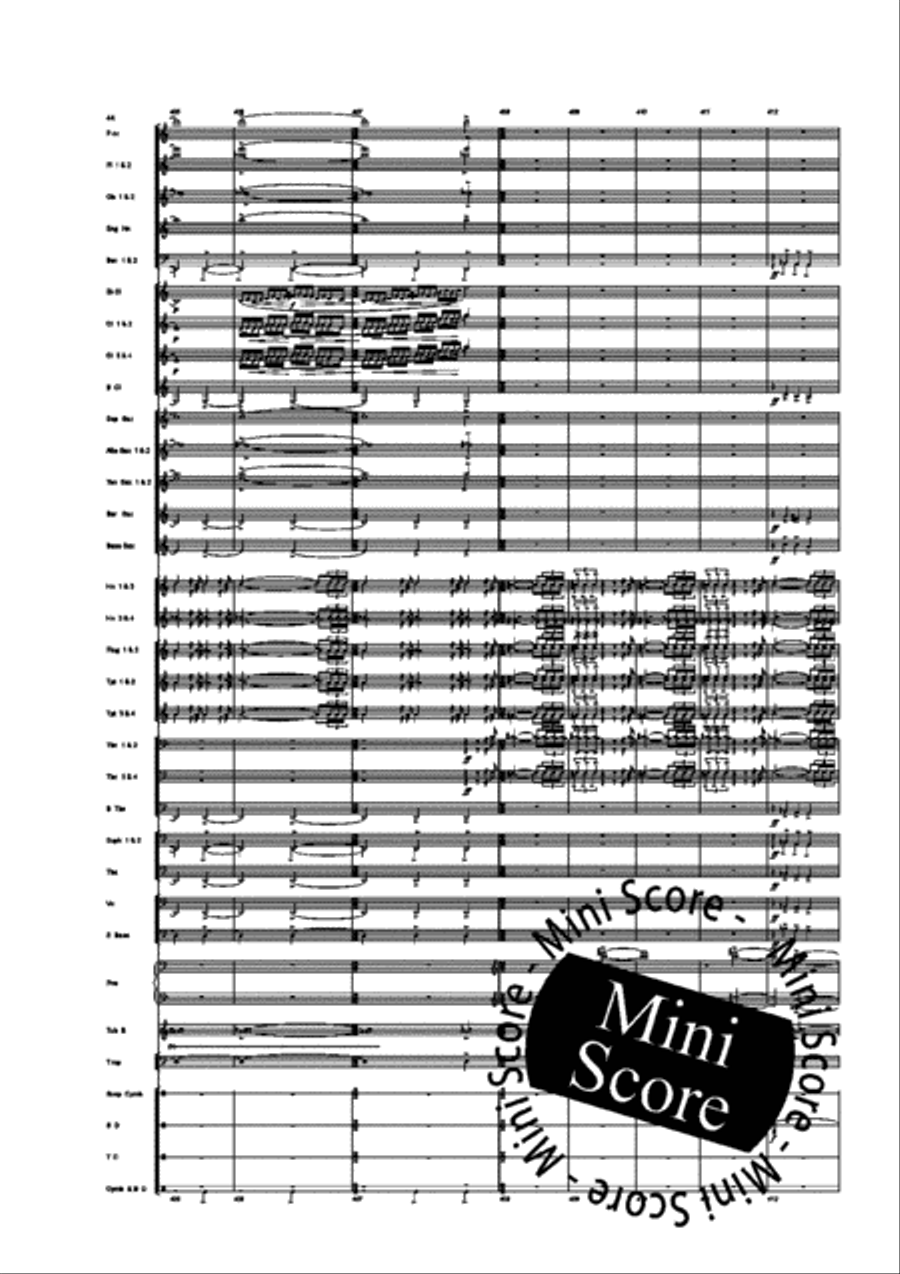 Tetis Concert Band scores gallery preview page 46