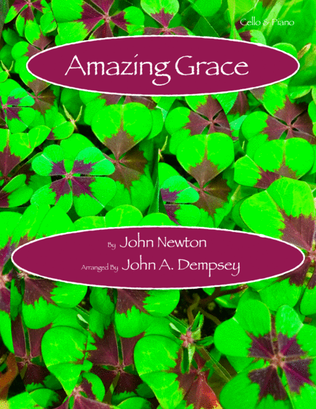 Book cover for Amazing Grace (Cello and Piano)
