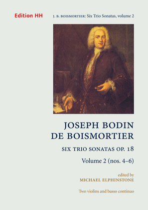 Book cover for Six Trio Sonatas, vol 2