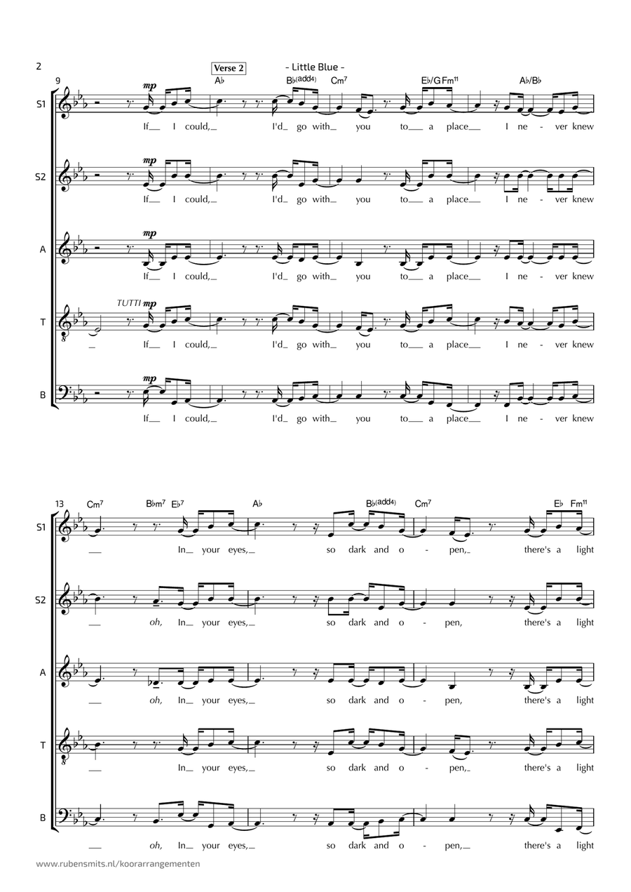 Little Blue Little Blue 4-Part scores gallery preview page 2
