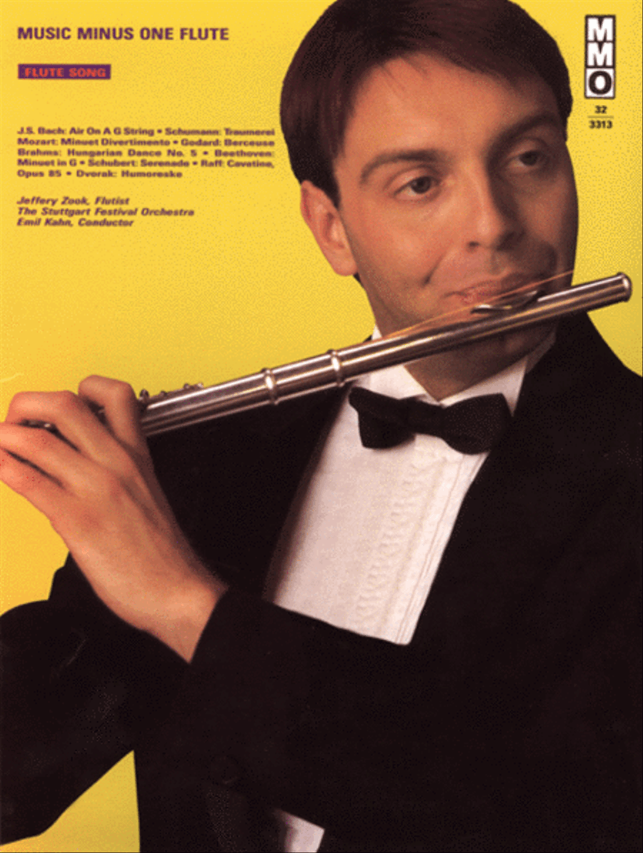 Flute Songs – Easy Familiar Classics with Orchestra Flute scores gallery preview page 1