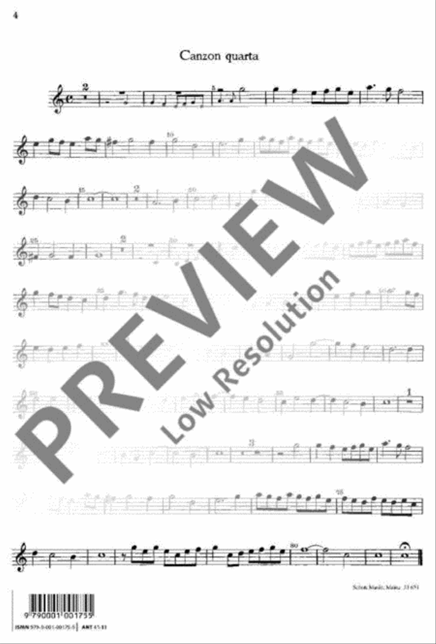 Canzoni Part scores gallery preview page 5
