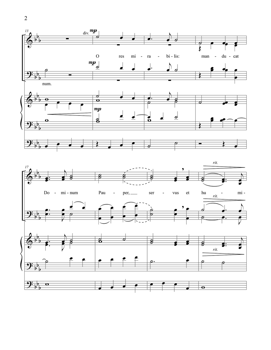 Panis Angelicus Panis Angelicus 4-Part scores gallery preview page 2
