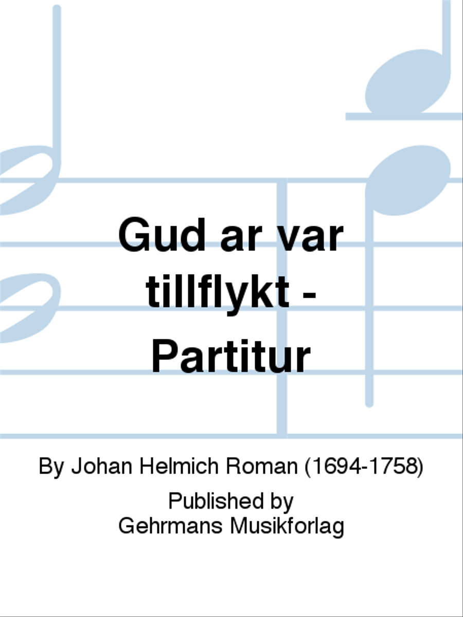 Gud ar var tillflykt - Partitur 4-Part scores gallery preview page 1