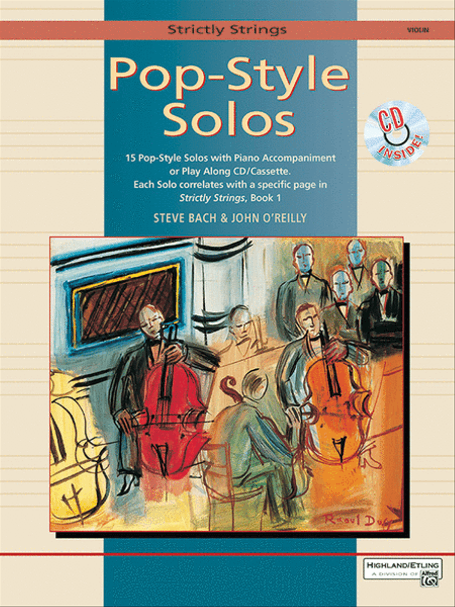 Strictly Strings Pop-Style Solos Chamber Orchestra scores gallery preview page 1