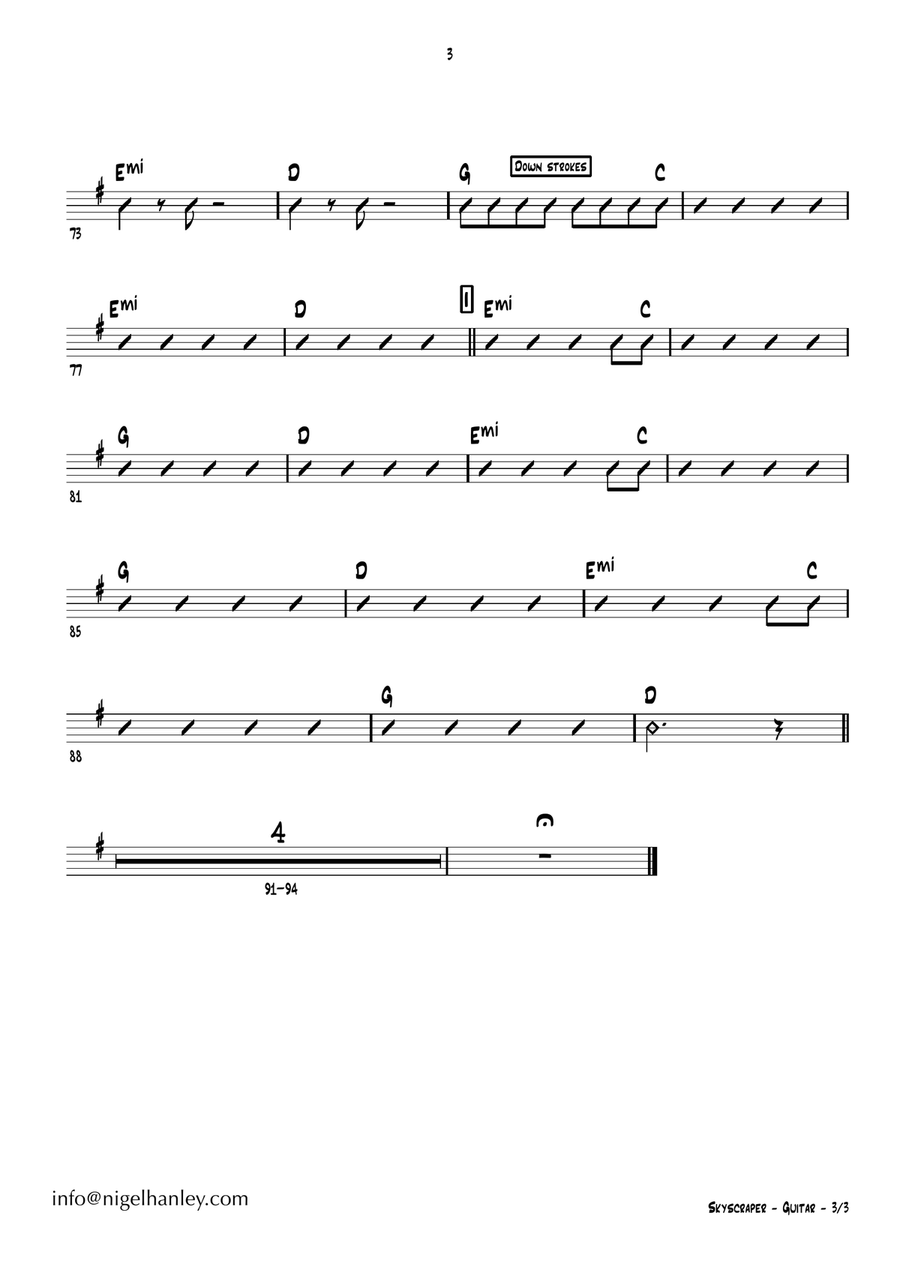 Skyscraper Jazz Ensemble scores gallery preview page 4