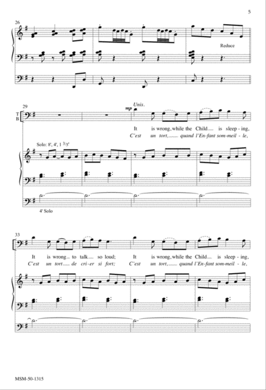 Bring a Torch, Jeanette, Isabella 4-Part scores gallery preview page 5