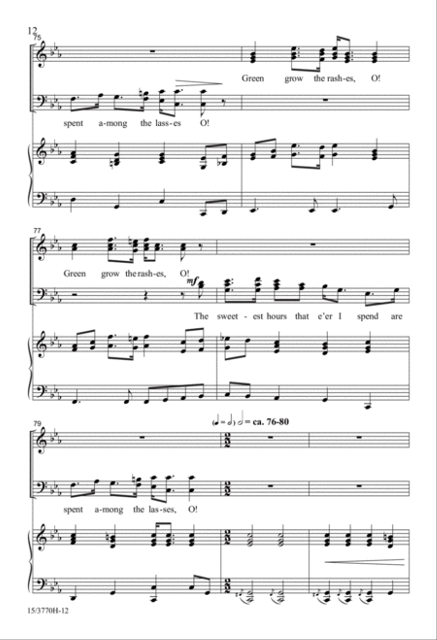 From Loch and Glen 4-Part scores gallery preview page 12