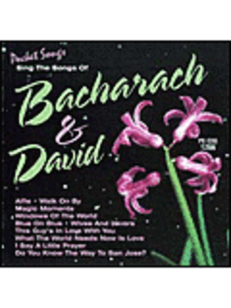 Burt Bacharach Songs (Karaoke CDG) image number null