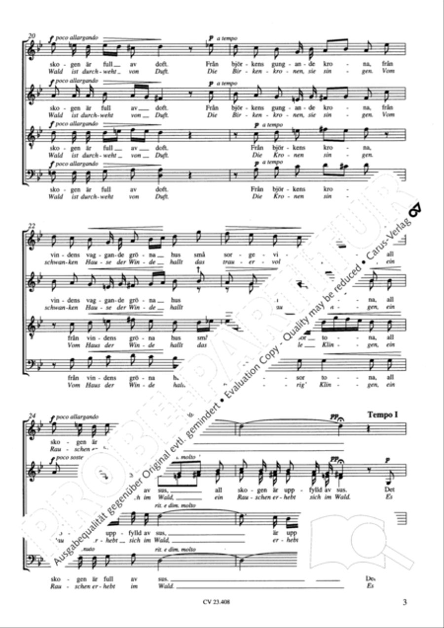 Kung Liljekonvalje Kung Liljekonvalje SSAATTBB scores gallery preview page 4