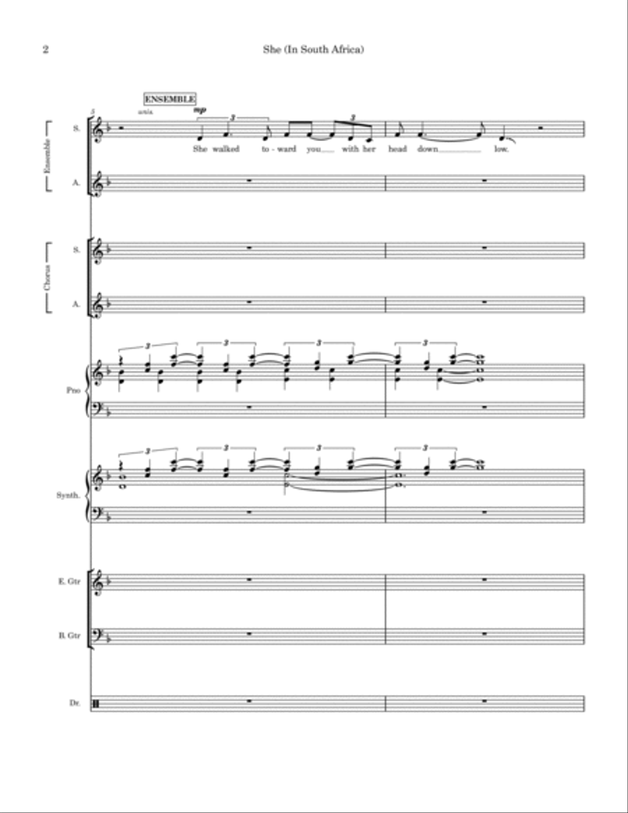 She Small Ensemble scores gallery preview page 2