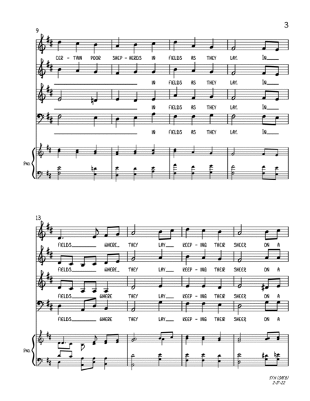The First Noel (SATB A Cappella) image number null